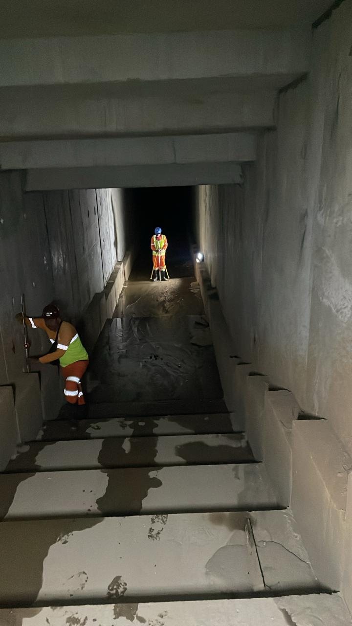Levantamento em área interna de obra - Nathan Topografia